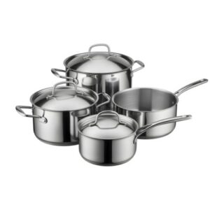 Premium Stainless Steel Cookware Pot Set